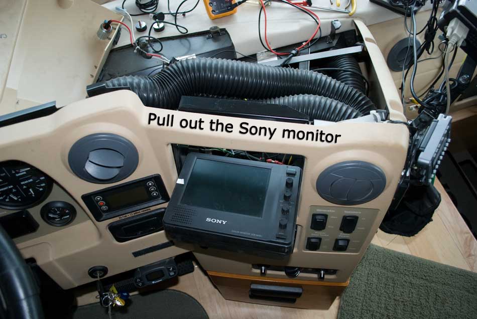 Remove monitor