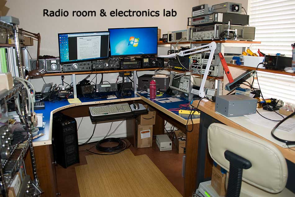 My ham radio equipment