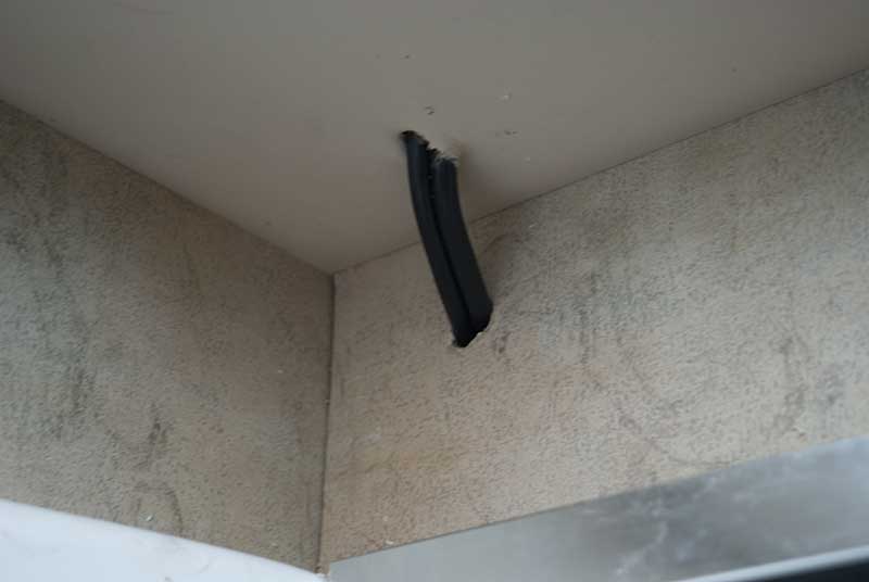 Cable entrance