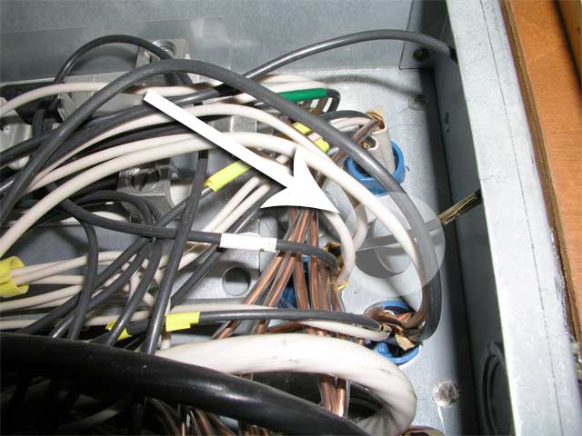 Breaker box - inside