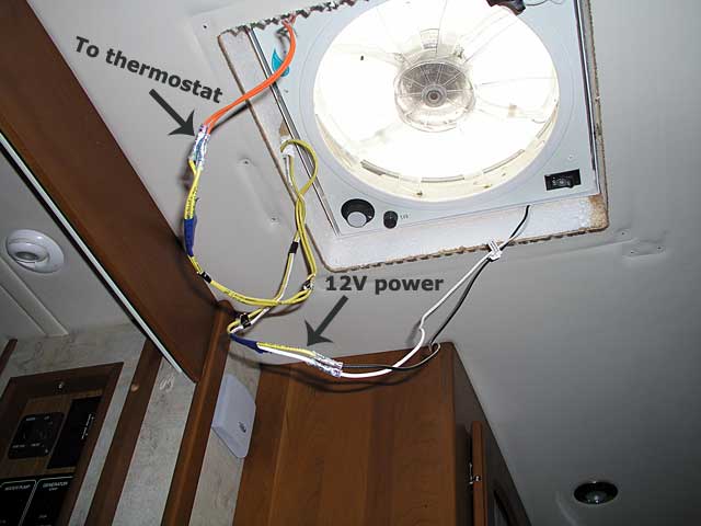 Fan wiring